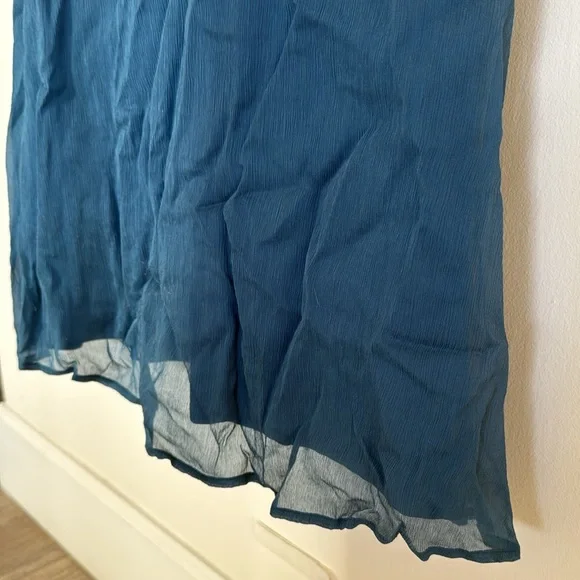 J. Crew 100% Silk Chiffon Sophia Dress. Size 8. Worn 1 time - Picture 7 of 7